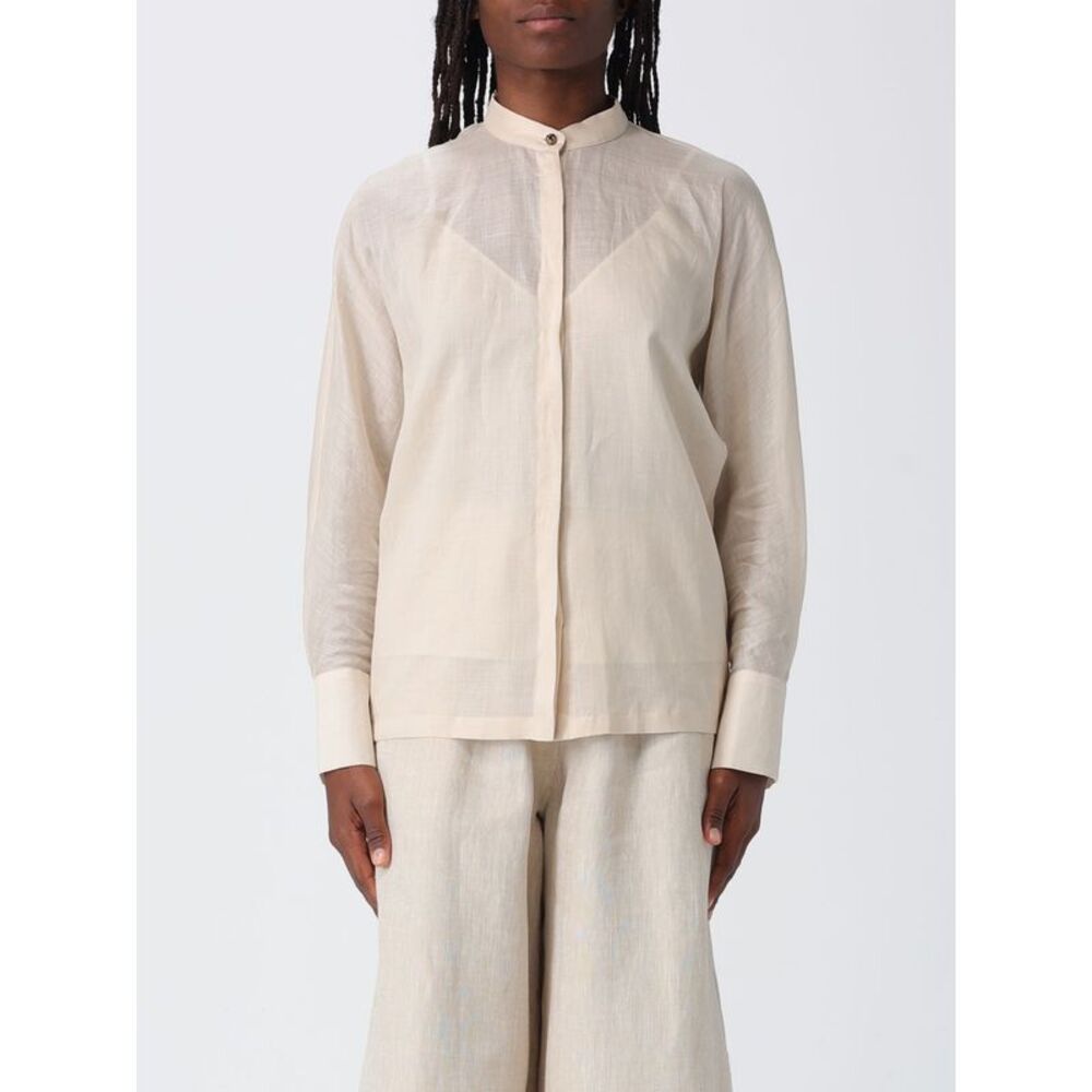 Max Mara Studio Shirt Woman Beige